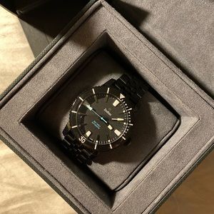 Zodiac Super Sea Wolf 53 Automatic - Black Stainless Steel 40mm Watch